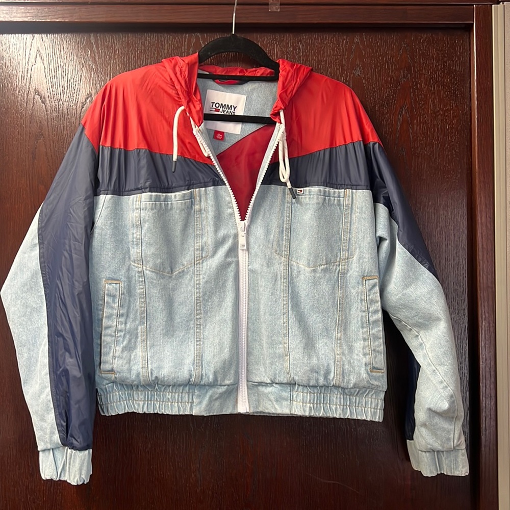 Tommy Hilfiger Half Windbreaker / Jean Jacket